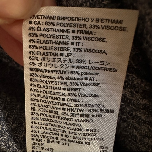 GAP Cardigan Knit Blue Oversized Women M - Picture 9 of 9